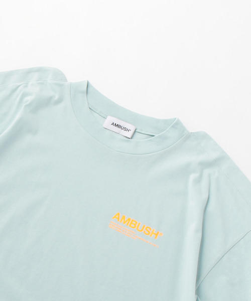 AMBUSH アンブッシュ Tシャツ・カットソー 青 3357225E0027 AMBUSH(アンブッシュ) Tシャツ・カットソー(メンズ) - 海外通販