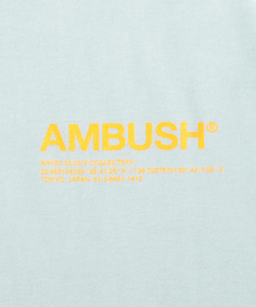 AMBUSH（アンブッシュ）の「AMBUSH(アンブッシュ) FIN T-SHIRT■■■（Tシャツ/カットソー・メンズ・ホワイト/ライム・1/2/3）」の3枚目の写真