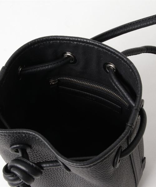 VASIC（ヴァジック）の「VASIC(ヴァジック)　Bond mini mini Leather（ハンドバッグ・レディース・ブラック・FREE）」の2枚目の写真