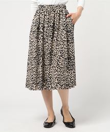 PUNYUS | レオパードロングスカート(スカート)