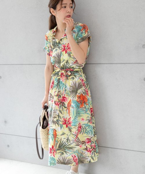 PREFERIR（プレフェリール）の「アロハシャツ リゾートマキシ