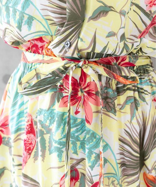 PREFERIR（プレフェリール）の「アロハシャツ リゾートマキシ