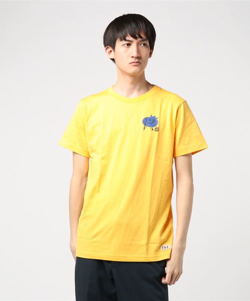 ELEMENT(エレメント)の「半袖Tシャツ ELEMENT AJ021-316(Tシャツ/カットソー・メンズ・イエロー/ブルー/グリーン・M/L/XL)」の1枚目の写真