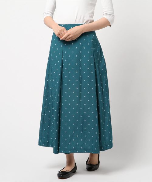 Te Chichi テチチ の ドットドビー幾何学柄フレアスカート スカート Wear