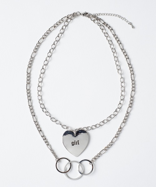 WEGO（ウィゴー）の「WEGO/2連モチーフネックレス（ネックレス・レディース・その他1/その他2・FREE）」の5枚目の写真