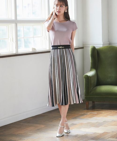 tocco closet（トッコ クローゼット）の「タック編みカラフル