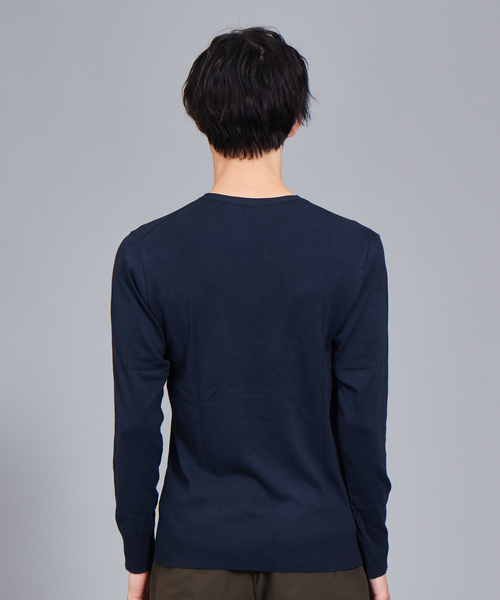 ABAHOUSE GRAY(アバハウスグレイ)の「【展開店舗限定】gicipi コットン ソフト クルーネック Tシャツ(Tシャツ/カットソー・メンズ・ブラック/ネイビー/グレー/キャメル・46/48/50)」の6枚目の写真