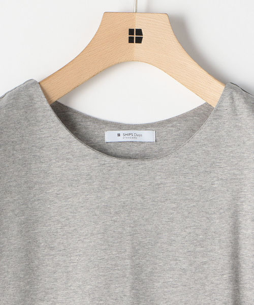 SHIPS Days（シップスデイズ）の「SHIPS Days STANDARD:ポンチワンピース 19FW（ワンピース・レディース・ブラック/ベージュ/グレー・ONE SIZE）」の18枚目の写真