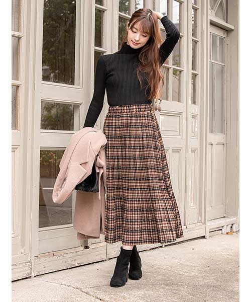 fifth（フィフス）の「タートルリブニット（ニット/セーター・レディース・グレー/アイボリー/ブルー/ブラック・MEDIUM）」の15枚目の写真