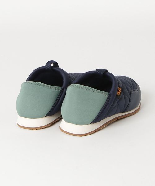 Teva(テバ)の「テバ Teva Ember Moc(スリッポン・キッズ・ブラック×グリーン・22.0cm/19.0cm/20.0cm/21.0cm/18.0cm)」の2枚目の写真