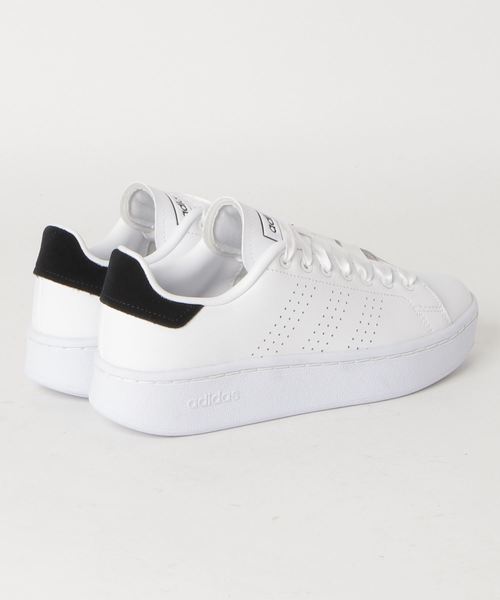 adidas(アディダス)の「アディダス adidas ADVANCOURTBOLD(スニーカー・レディース・ホワイト・22.5cm/23.5cm/24.5cm/23.0cm/24.0cm/25.0cm)」の2枚目の写真