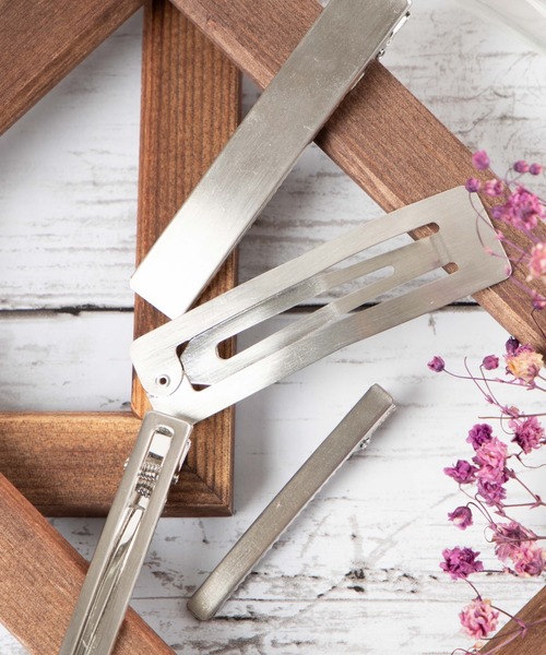 WEGO（ウィゴー）の「WEGO/【4点セット】メタルセットピン（ヘアピン・レディース・シルバー/ゴールド・FREE）」の2枚目の写真