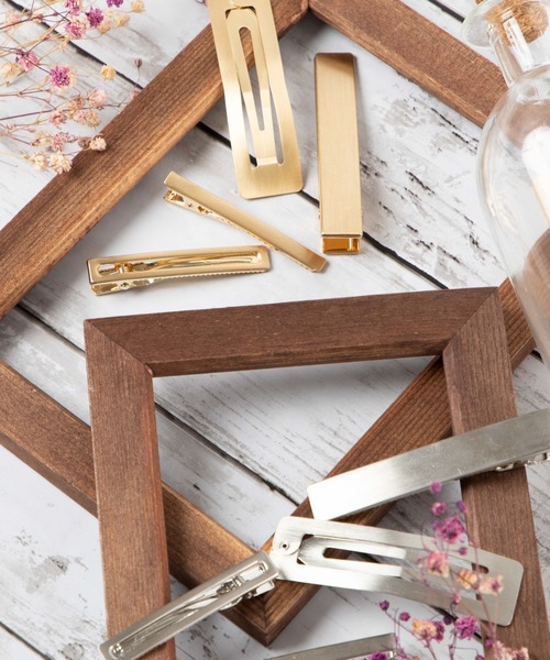 WEGO（ウィゴー）の「WEGO/【4点セット】メタルセットピン（ヘアピン・レディース・シルバー/ゴールド・FREE）」の3枚目の写真