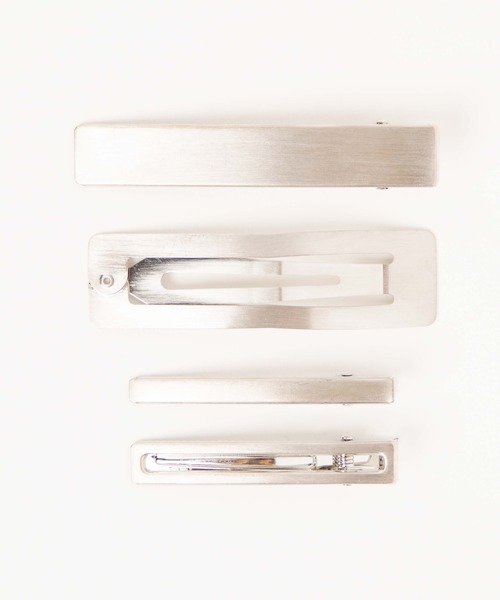 WEGO（ウィゴー）の「WEGO/【4点セット】メタルセットピン（ヘアピン・レディース・シルバー/ゴールド・FREE）」の5枚目の写真