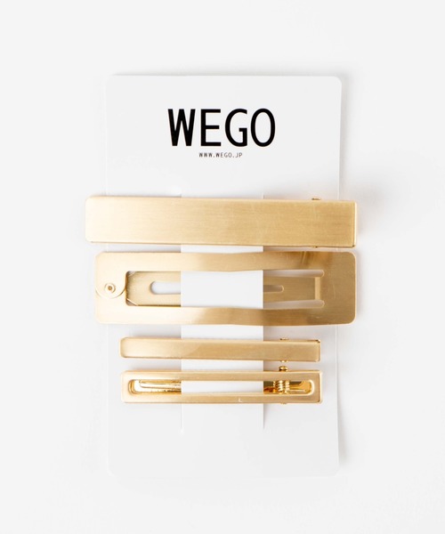 WEGO（ウィゴー）の「WEGO/【4点セット】メタルセットピン（ヘアピン・レディース・シルバー/ゴールド・FREE）」の6枚目の写真