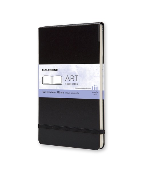 Moleskine モレスキン の モレスキン ノート アート 水彩画アルバム ハードカバー ラージサイズ 無地 手帳 メモ帳 Wear