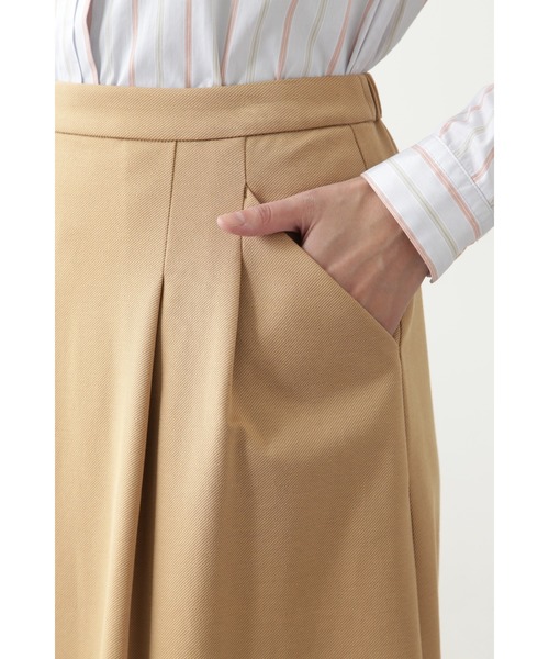 human woman（ヒューマンウーマン）の「◆ニットデニーロスカート（スカート・レディース・ベージュ系その他/ネイビー・LARGE/MEDIUM/SMALL）」の8枚目の写真