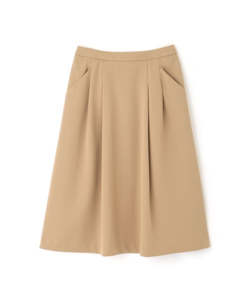 human woman（ヒューマンウーマン）の「◆ニットデニーロスカート（スカート・レディース・ベージュ系その他/ネイビー・LARGE/MEDIUM/SMALL）」の5枚目の写真