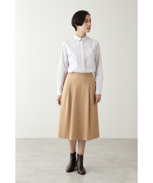 human woman（ヒューマンウーマン）の「◆ニットデニーロスカート（スカート・レディース・ベージュ系その他/ネイビー・LARGE/MEDIUM/SMALL）」の11枚目の写真