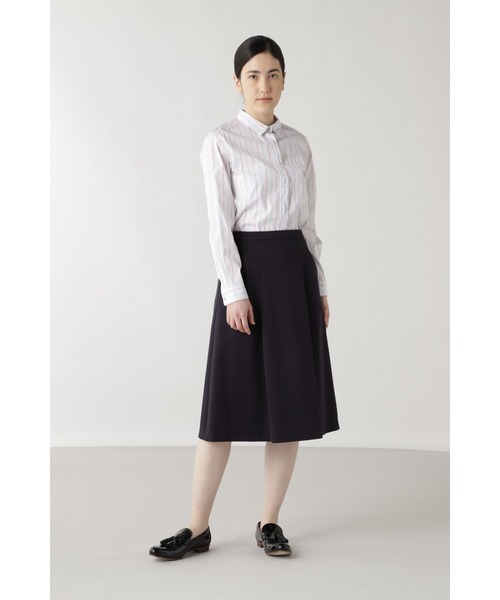 human woman（ヒューマンウーマン）の「◆ニットデニーロスカート（スカート・レディース・ベージュ系その他/ネイビー・LARGE/MEDIUM/SMALL）」の12枚目の写真