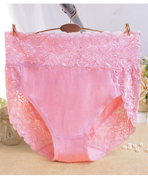 Lace Ladies(レースレディース)の「ウエストレースヒップアップショーツ(ショーツ・レディース・ベージュ/ネイビー/パープル/ダークグリーン/ワインレッド/ピンク/ブラック/グレー・M/L/XL)」の11枚目の写真