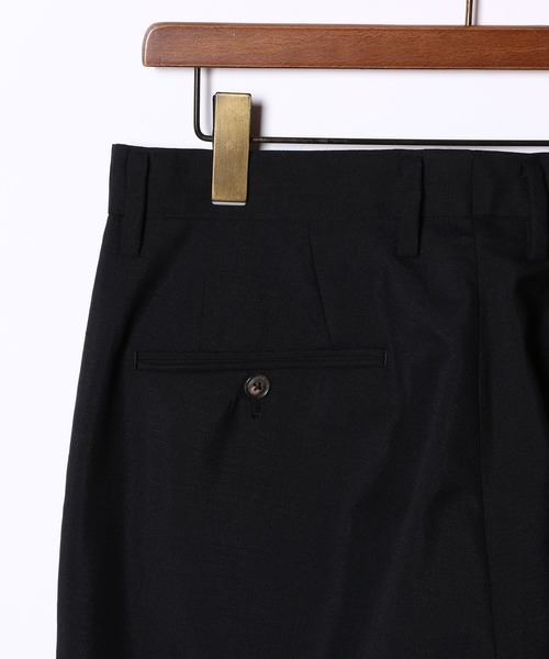 ADAM ET ROPE'（アダムエロペ）の「【Wild Life Tailor】W/MO PT（スラックス・メンズ・ブラック/ネイビー・M/L）」の4枚目の写真