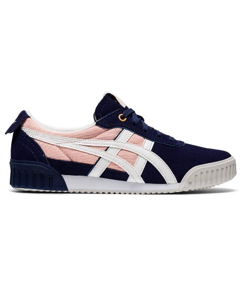 Onitsuka Tiger スニーカー ネイビー/ピンク Onitsuka Tiger（オニツカタイガー）の「DELEGATION-F