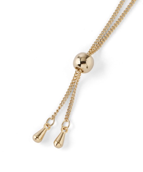 ループタイチェーンネックレス（ネックレス）｜ANEMONE（アネモネ）のファッション通販 ZOZOTOWN