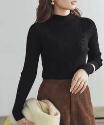 titivate | ﾘﾌﾞ編みﾊｲﾈｯｸﾆｯﾄ(ニット/セーター)