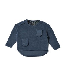 Hoppetta（ホッペッタ）の「Hoppetta ポケット起毛プルオーバー（その他トップス）」