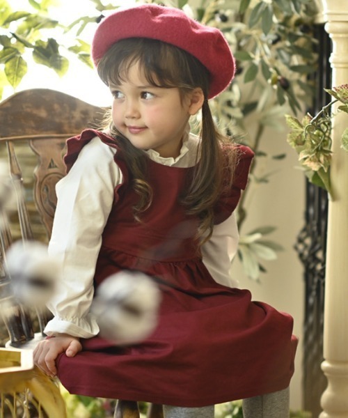 Catherine Cottage（キャサリンコテージ）の「キャンディースリーブフリルトップス（Tシャツ/カットソー・キッズ・ライラック/ピンク/ホワイト/ミント/ローズ・110/120/130/140/150/160/100）」の11枚目の写真