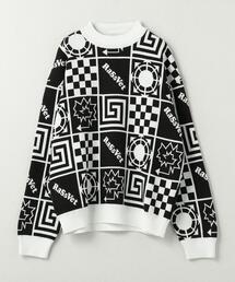 RASSVET(PACCBET) 柄ニット　ラスベート　コムデギャルソン　新品 RASSVET / PACCBET（ラスベート）の「RASSVET（ラスベート）GRP