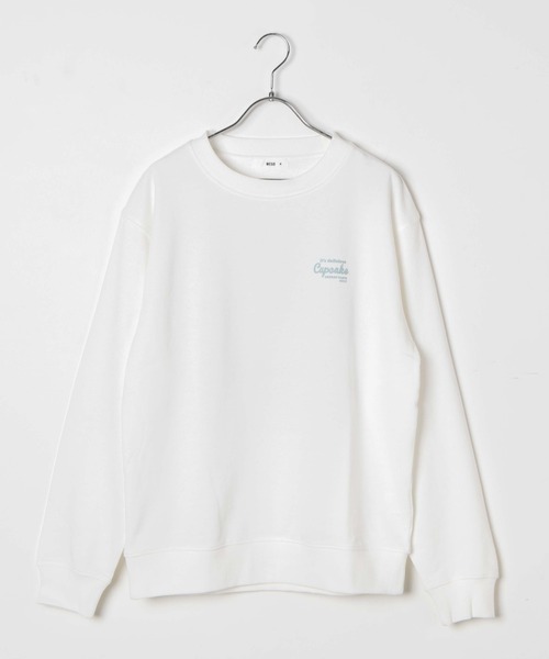 WEGO(ウィゴー)の「WEGO/スイーツバックプリントプルオーバー(スウェット・レディース・スミクロ/ホワイト・MEDIUM/LARGE/SMALL)」の9枚目の写真