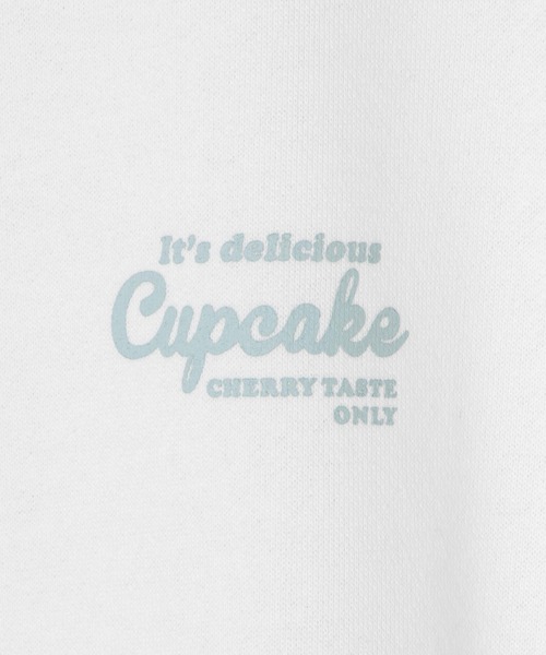 WEGO(ウィゴー)の「WEGO/スイーツバックプリントプルオーバー(スウェット・レディース・スミクロ/ホワイト・MEDIUM/LARGE/SMALL)」の6枚目の写真
