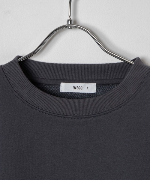 WEGO(ウィゴー)の「WEGO/スイーツバックプリントプルオーバー(スウェット・レディース・スミクロ/ホワイト・MEDIUM/LARGE/SMALL)」の3枚目の写真