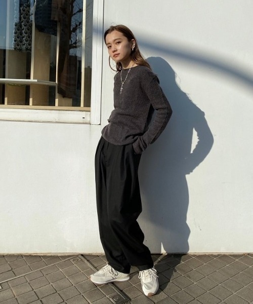 TODAYFUL（トゥデイフル）の「アルパカリブニット（ニット