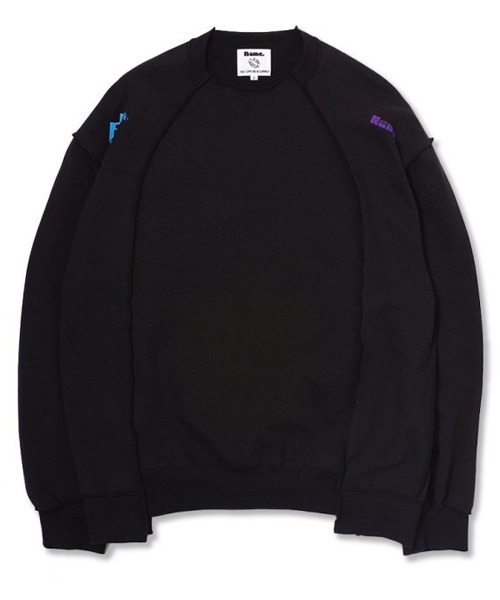 Name.（ネーム）の「Name. x F-LAGSTUF-F CREW NECK SWEATER