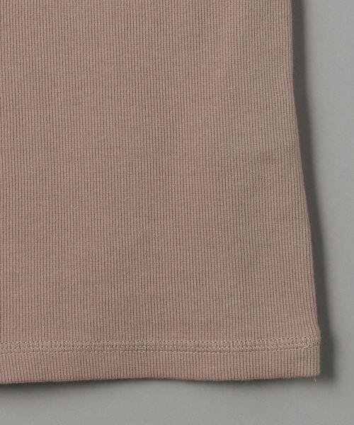 BEAUTY&YOUTH UNITED ARROWS（ビューティーアンドユースユナイテッドアローズ）の「BY テレコリブタンクトップ（タンクトップ・レディース・ホワイト/ブラック/ベージュ/ライム/ダークブラウン/ブラウン・FREE）」の21枚目の写真