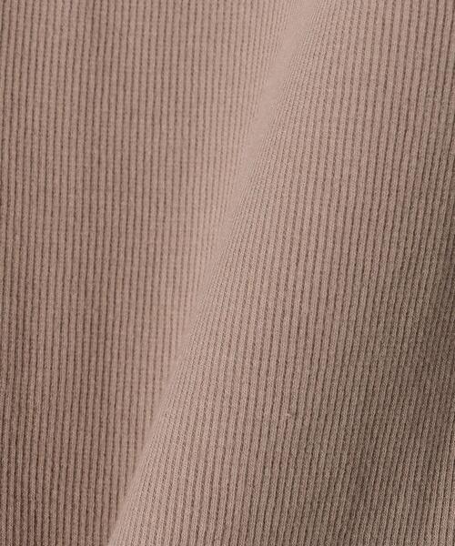 BEAUTY&YOUTH UNITED ARROWS（ビューティーアンドユースユナイテッドアローズ）の「BY テレコリブタンクトップ（タンクトップ・レディース・ホワイト/ブラック/ベージュ/ライム/ダークブラウン/ブラウン・FREE）」の22枚目の写真