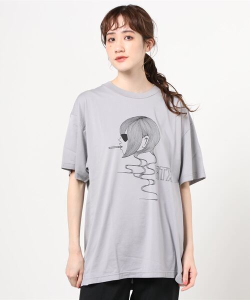 国内買付 HYSTERIC GLAMOUR  TRUX RTX FIRE BALL Tシャツ HYSTERIC GLAMOUR tシャツ ROYAL TRUX/RTX FIRE BALL Tシャツ
