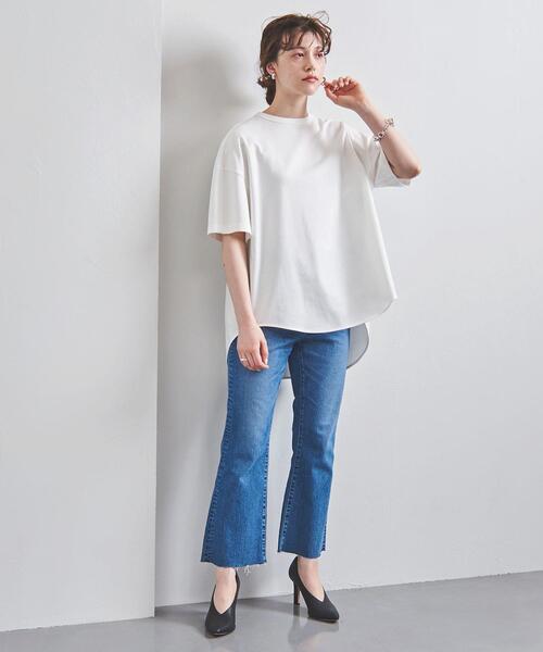 ユナイテッドアローズ　THE RERACS ALINE SHORT T UNITED ARROWS（ユナイテッドアローズ）の「＜THE RERACS（ザ リラクス