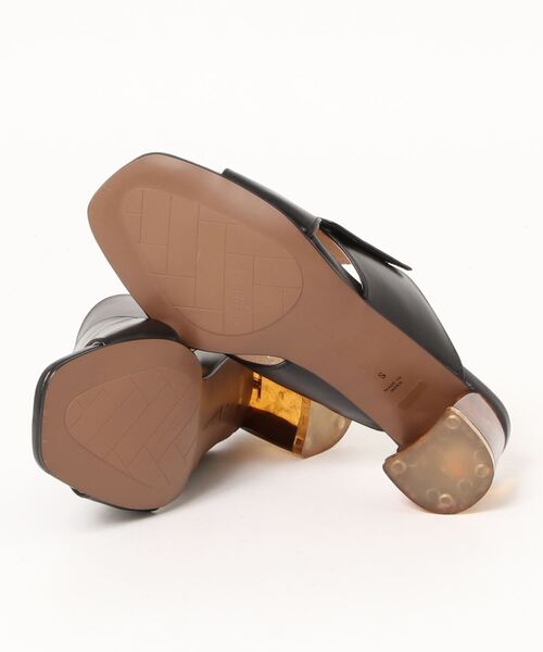MACKINTOSH LONDON 型押しミュールサンダル Mサイズ マッキントッシュ ロンドン MACKINTOSH LONDON クロスストラップ