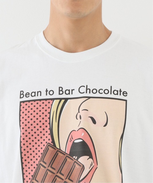 JOINT WORKS（ジョイントワークス）の「【Cho&Co./チョコムー】BEAN TO BAR Tシャツ（Tシャツ/カットソー・メンズ・ホワイト・LARGE/X-LARGE）」の4枚目の写真