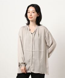 earth music&ecology | ヴィンテージサテンブラウス ＊(シャツ/ブラウス)