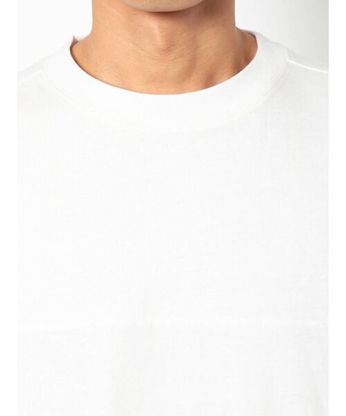 COTORICA（コトリカ）の「グラフィックBIG 7部袖TEE（Tシャツ/カットソー・メンズ・オフホワイト/ネイビー/ベージュ・MEDIUM/LARGE）」の14枚目の写真