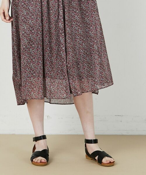 ADIEU TRISTESSE（アデュートリステス）の「クロスサンダル（サンダル・レディース・ブラック/レッド系その他・M/L）」の21枚目の写真