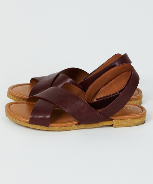 ADIEU TRISTESSE（アデュートリステス）の「クロスサンダル（サンダル・レディース・ブラック/レッド系その他・M/L）」の11枚目の写真