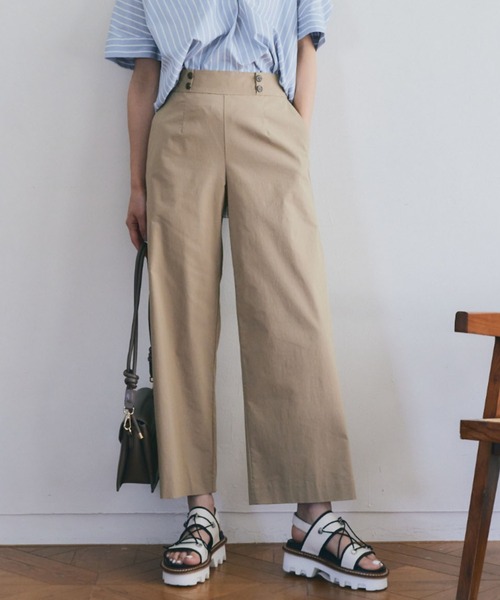 Barnyardstorm バンヤードストーム のその他パンツ Barnyardstorm ウエストボタンセミフレアパンツ を購入できます Barnyardstorm Barnyardstorm Barnyardstorm バンヤードストーム のファッション パンツ ウエストボタンセミフレアパンツ その他