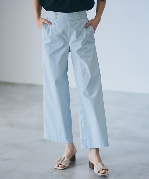 Barnyardstorm バンヤードストーム のその他パンツ Barnyardstorm ウエストボタンセミフレアパンツ を購入できます Barnyardstorm Barnyardstorm Barnyardstorm バンヤードストーム のファッション パンツ ウエストボタンセミフレアパンツ その他