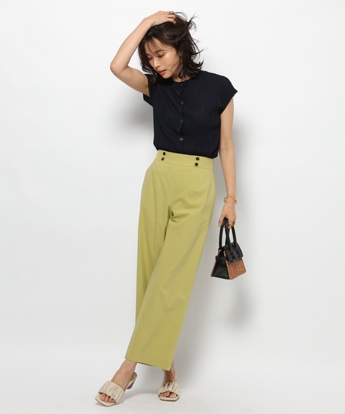 Barnyardstorm バンヤードストーム のその他パンツ Barnyardstorm ウエストボタンセミフレアパンツ を購入できます Barnyardstorm Barnyardstorm Barnyardstorm バンヤードストーム のファッション パンツ ウエストボタンセミフレアパンツ その他